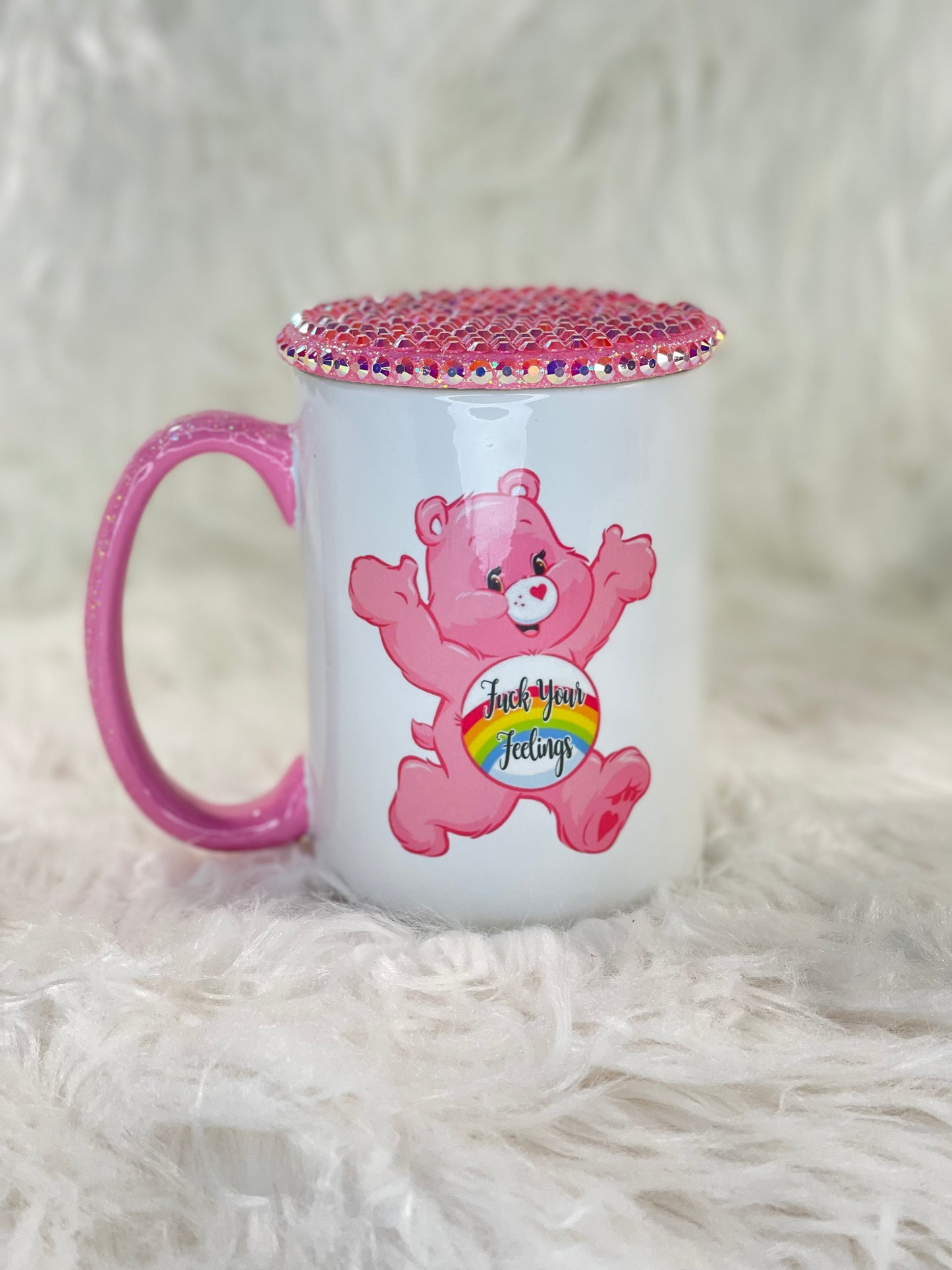 Pink F*ck Your Feelings Mug